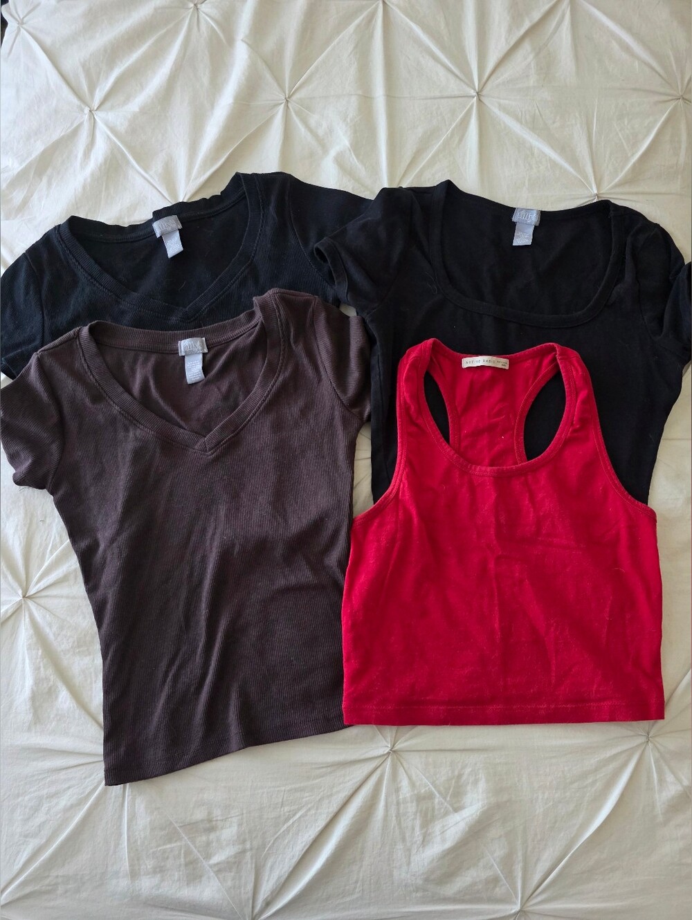 4 Tees Bundle – Tilly’s + Active Basic